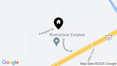 Map of 49 Evington Drive, Pittsboro NC, 27312