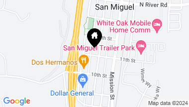 Map of 1109 L Street, San Miguel CA, 93451