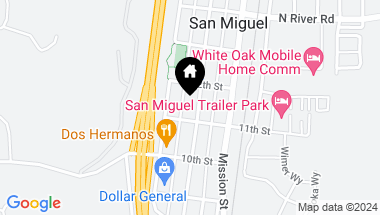 Map of 1145 L Street, San Miguel CA, 93451
