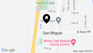 Map of 1425 L Street, San Miguel CA, 93451