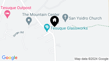 Map of 0 Tesuque Area, Santa Fe NM, 87506