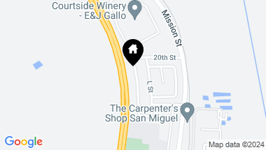 Map of 1963 San Buenaventura Way, San Miguel CA, 93451