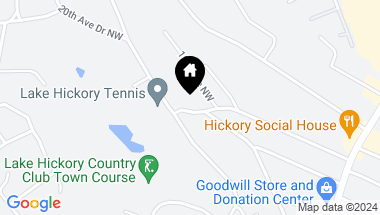 Map of 174 20th Avenue NW, Hickory NC, 28601