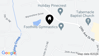 Map of 837 Wynnshire Drive Unit: 52, Hickory NC, 28601
