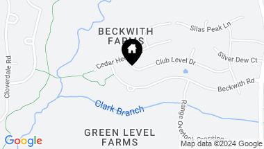 Map of 2647 Club Level Drive, Apex NC, 27523