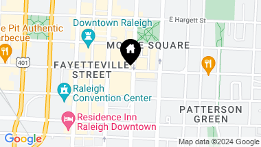 Map of 444 S Blount Street # 301, Raleigh NC, 27601