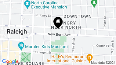 Map of 521 New Bern Avenue Avenue, Raleigh NC, 27601
