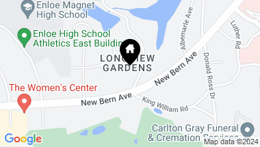 Map of 103 Longview Lake Drive, Raleigh NC, 27610