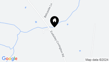 Map of 6656 Eudailey Covington Rd, College Grove TN, 37046