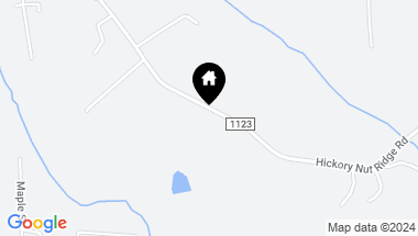 Map of 4597 Hickory Nut Ridge Road, Granite Falls NC, 28630