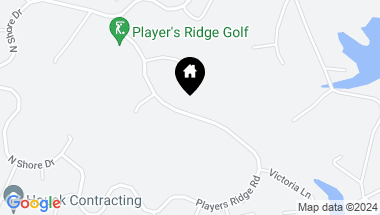 Map of 802 Players Ridge Road, Hickory NC, 28601