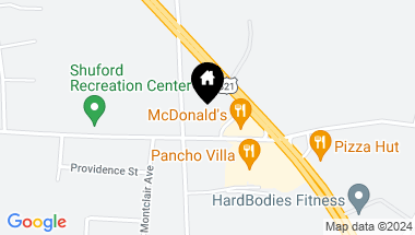 Map of 6.3 Acres Pinewood Road, Granite Falls NC, 28630
