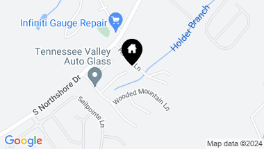 Map of 12610 Sandburg Lane, Knoxville TN, 37922