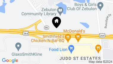 Map of 1213 Shepard School Road, Zebulon NC, 27597