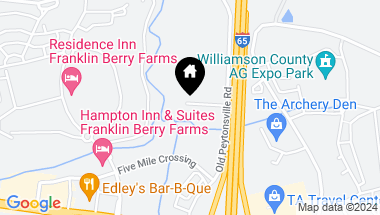 Map of 400 Old Peytonsville Rd, Franklin TN, 37064