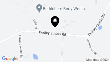Map of 2284 Dudley Shoals Road, Granite Falls NC, 28630