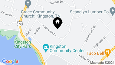 Map of 716 Lakeview Drive, Kingston TN, 37763