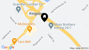 Map of 525 Kingwood St, Kingston TN, 37763