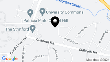 Map of 405 Westbury Drive, Chapel Hill NC, 27516
