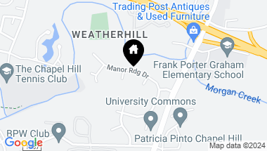 Map of 403 Manor Ridge Drive, Carrboro NC, 27510