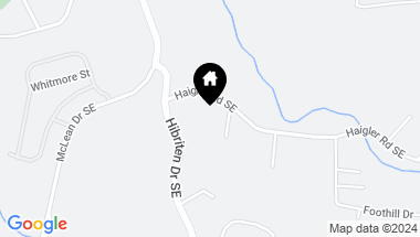 Map of 116 Haigler Road, Lenoir NC, 28645