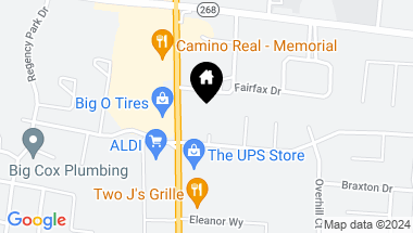 Map of 3310 Memorial Blvd, Murfreesboro TN, 37129