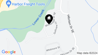 Map of 411 Woodridge Drive, Lenoir NC, 28645