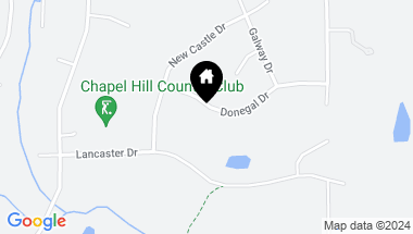 Map of 108 Donegal Drive, Chapel Hill NC, 27517