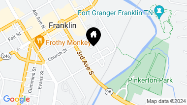 Map of 236 2nd Ave, S, Franklin TN, 37064