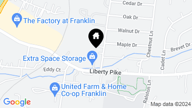 Map of 236 Sycamore Dr, Franklin TN, 37064