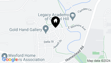 Map of 400 E Winmore Avenue, Chapel Hill NC, 27516