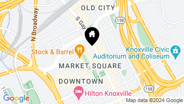 Map of 401 S Gay St, Knoxville TN, 37902