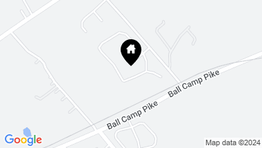 Map of 7639 Bailey Landing Lane, Knoxville TN, 37931
