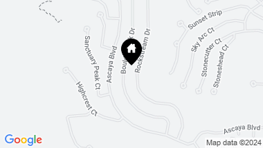 Map of 35 Rockstream Drive, Henderson NV, 89012