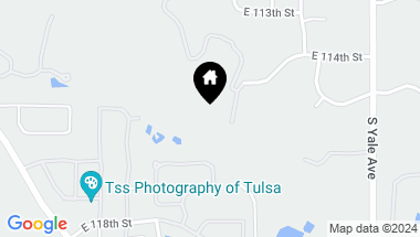 Map of 11428 S Sandusky Avenue, Tulsa OK, 74137
