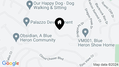 Map of 709 Dragon Peak Drive, Henderson NV, 89012