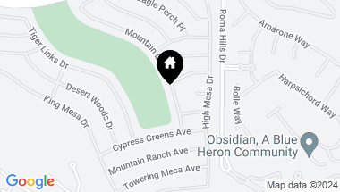 Map of 593 Mountain Links Drive, Henderson NV, 89012