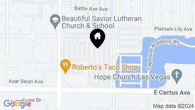 Map of 10369 Baby Bud Street, Las Vegas NV, 89183