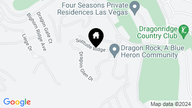 Map of 612 Dragon Mountain Court, Henderson NV, 89012