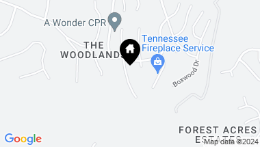 Map of 913 S Woodstone Ln, Nashville TN, 37211