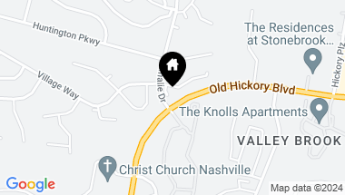 Map of 5772 Amalie Dr, Nashville TN, 37211