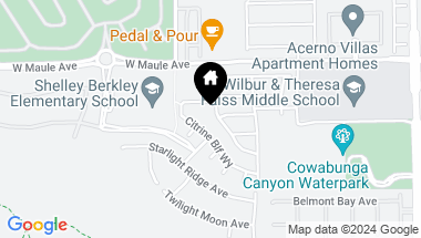 Map of 6991 Amethyst Peak Street, Las Vegas NV, 89148