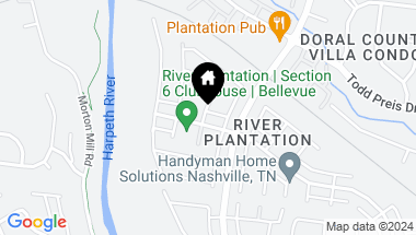 Map of 1228 General George Patton Rd, Nashville TN, 37221