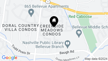 Map of 810 Bellevue Rd Unit: 224, Nashville TN, 37221