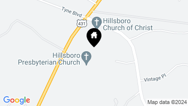 Map of 5806 Hillsboro Pike, Nashville TN, 37215