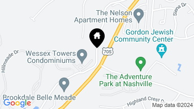 Map of 6666 Brookmont Ter Unit: 503, Nashville TN, 37205