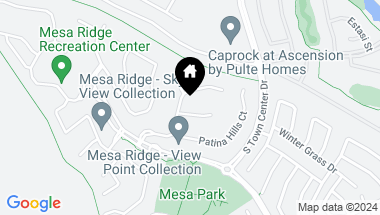 Map of 10748 Steel Ridge Court, Las Vegas NV, 89135