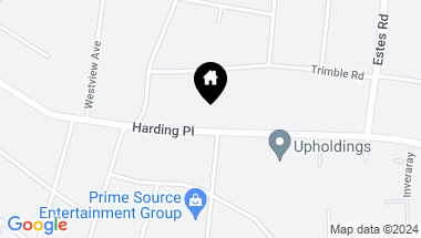 Map of 4000 Harding Pl, Nashville TN, 37215