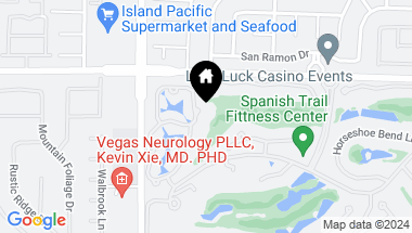 Map of 4940 Mount Pleasant Lane, Las Vegas NV, 89113