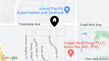Map of 4933 Mountain Creek Drive, Las Vegas NV, 89148